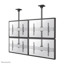 Neomounts by Newstar Pro NMPRO-C22 videowall ceiling mour for 4 32"-55"/65" screens - Black